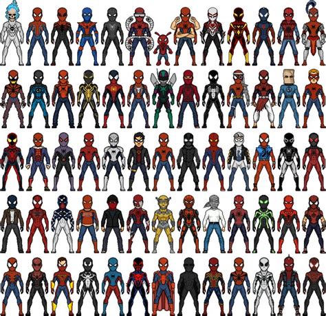 Here is a good portion of the Spiderverse suits. What would you like to ...