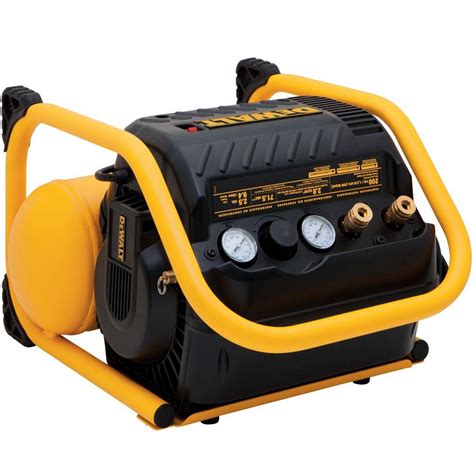 DEWALT 2.5 Gal. Portable Electric Heavy Duty 200 PSI Quiet Trim Air ...