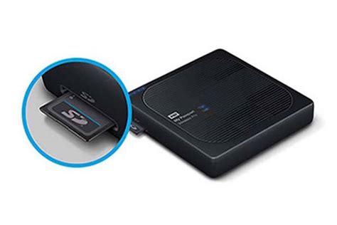 WD My Password Pro Wireless External Hard Drive with SD Card Reader | Gadgetsin