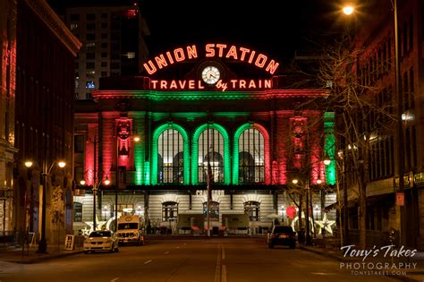 Holiday lights in iconic downtown Denver locations | Tony's Takes Photography