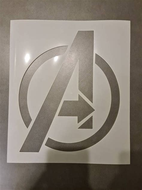 Avengers Stencil