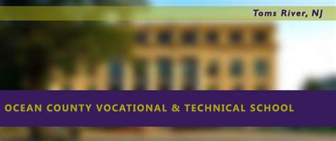 Ocean County Vocational & Technical School - Nursing Guide