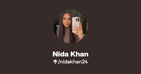 Nida Khan | Instagram, TikTok | Linktree