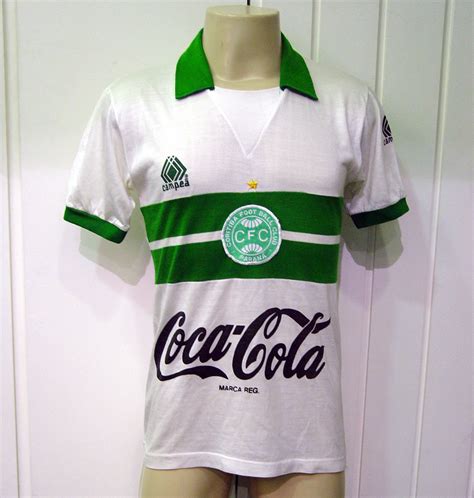 Coritiba FC Home football shirt 1989 - 1990.