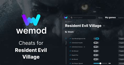 Resident Evil Village Cheats and Trainers for PC - WeMod