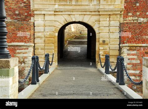 Belgrade fortress gate Stock Photo - Alamy