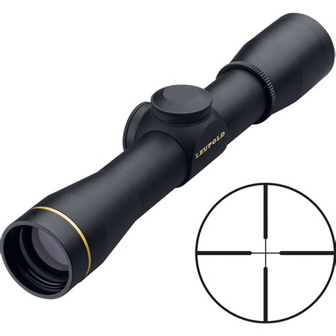 Leupold 4x28 FX-II Riflescope w/ Duplex - Matte Black 58750 B&H