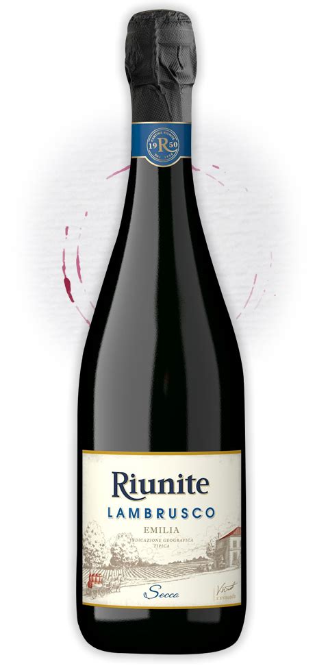 Lambrusco Dry Emilia: lambrusco sparkling red wine | Riunite