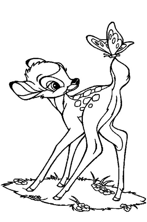 Coloring Pages Of Baby Deer at GetDrawings | Free download