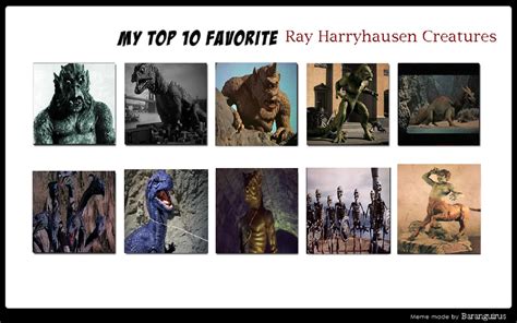 My Top 10 Ray Harryhausen Creatures by Dreddzilla on DeviantArt