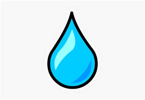 Water Drop Free Clipart With Transparent Background - Water Drop Clipart Png, Png Download - kindpng