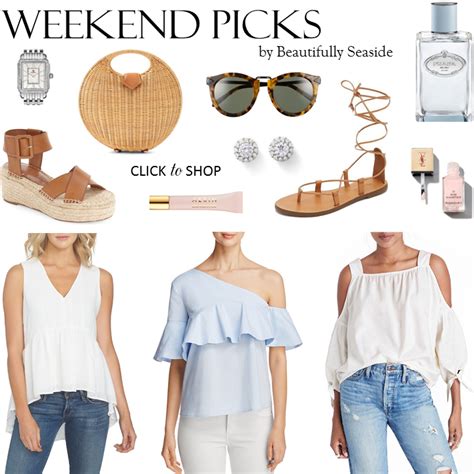 WEEKEND PICKS // SPRING BREAK OUTFITS - Beautifully Seaside