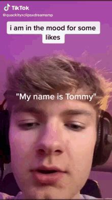 Tommy Innit Minecraft GIF - TommyInnit Minecraft Tiktok - Discover ...