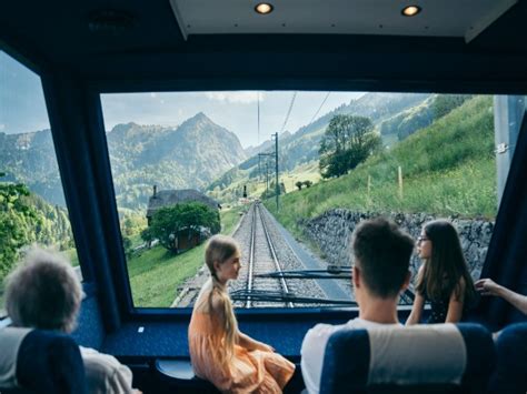 Golden Pass Scenic Train In Switzerland - TrendRadars India