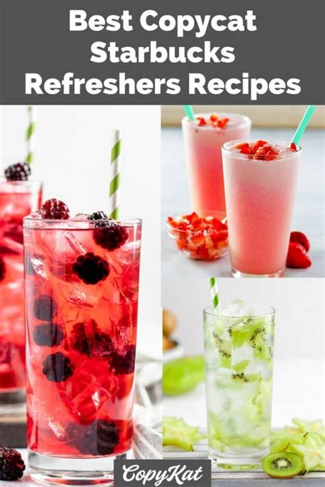 Best Copycat Starbucks Refreshers Recipes - CopyKat Recipes