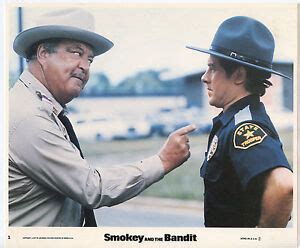 SMOKEY AND THE BANDIT photo JACKIE GLEASON/ALFIE WISE original color lobby still | eBay