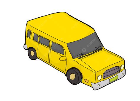 Suv With Tinted Windows Car Tinted Windows Automobile, Cartoon, Yellow, Hand Drawn PNG ...