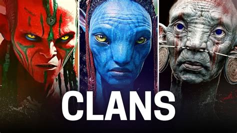 Avatar Na'vi Clans: a Guide to the Different Tribes of Pandora : r/kraftysprouts