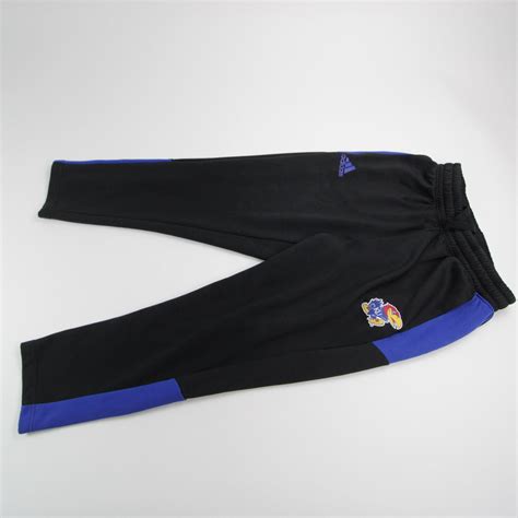 Kansas Jayhawks adidas Athletic Pants Men's Black/Blue Used | eBay