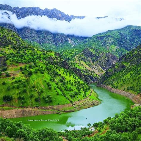 . طبیعت زیبای روستای سلین کردستان . روستای سلین یکی از روستاهای بسیار زیبای هورامان کردستان ...