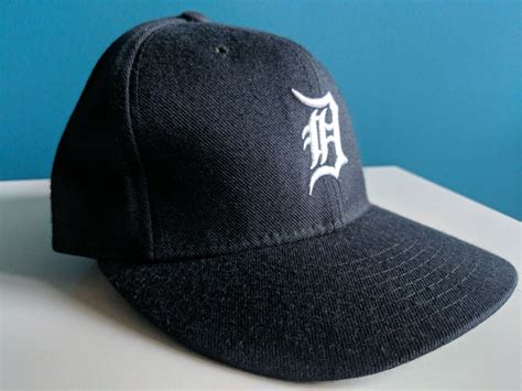 Vintage DETROIT TIGERS Hat Cap 6 ¾ VTG MLB Diamond Co… - Gem