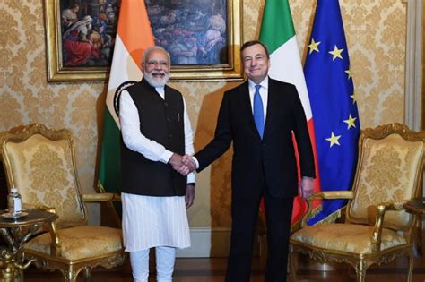 PM Modi Meets Italy PM Mario Draghi On Sidelines Of G20 Summit