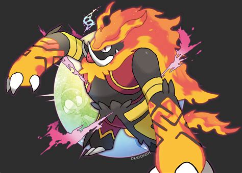 Mega Emboar (Contest Entry) by Dragonith on DeviantArt