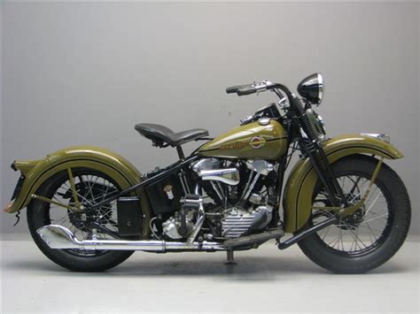 Harley-Davidson Knucklehead V-Twin Motorcycles, HISTORY OF THE BIG TWIN ...