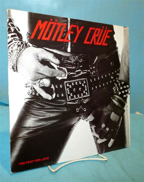 popsike.com - Motley Crue Too Fast For Love 1982 Vinyl LP Elektra ...