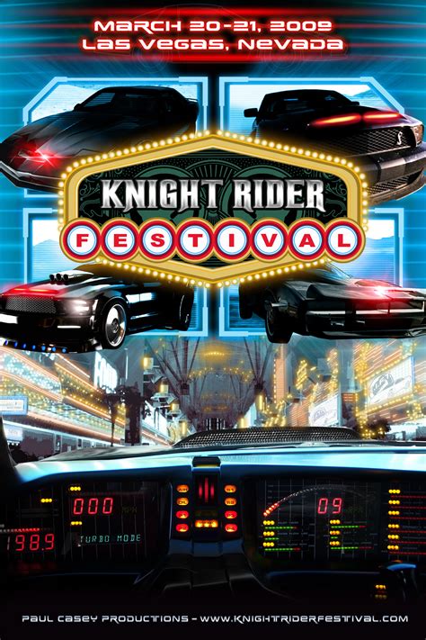 Knight Rider Festival Poster by valaryc on DeviantArt