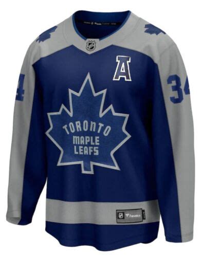 Toronto Maple Leafs Auston Matthews Reverse Retro Jersey ...