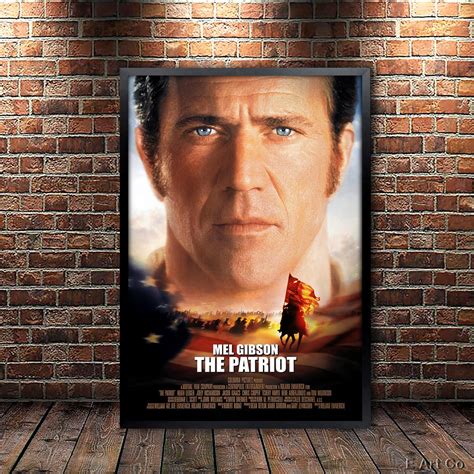 The Patriot Movie Poster Framed and Ready to Hang. | Etsy