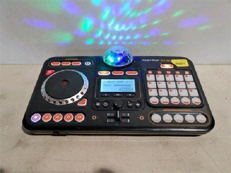 TK Auctions - VTech Kidistar DJ Mixer, English