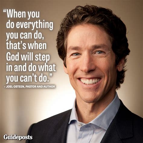 Share these inspiring words from pastor and author Joel Osteen. Faith ...