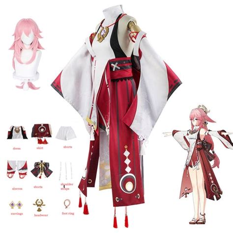 Anime Cosplay Women Miko | Lazada PH