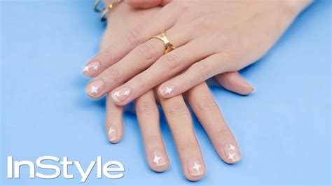 DIY| Nail Art Know-How: Twinkle Little Stars | InStyle - YouTube