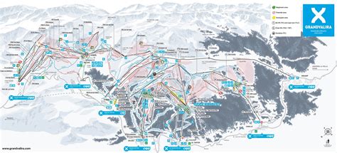 Piste map for Pas de la Casa | FindSkiHolidays.com