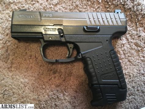 ARMSLIST - For Sale: Custom Walther PPS 9mm w/ Extras