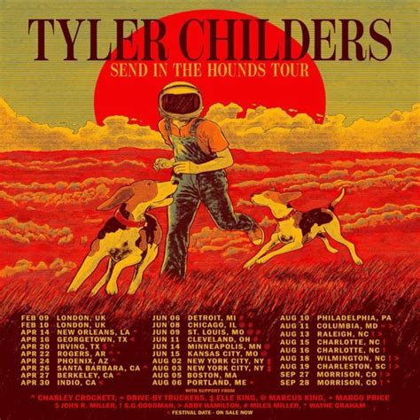 Tyler Childers 2024 Tour Dates - Sonni Elfrieda