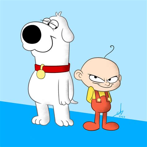 Stewie and Brian by TheSketchyStudio on DeviantArt