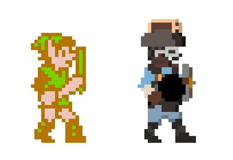 I Made Classic Video Game Characters Into TF2 Classes! (exact ...