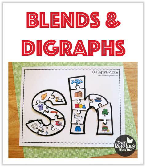 Blends and Digraphs Printables - This Reading Mama