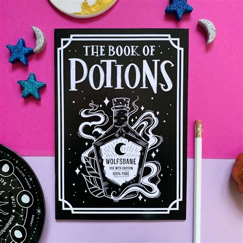 book of potions notebook by fable & black | notonthehighstreet.com