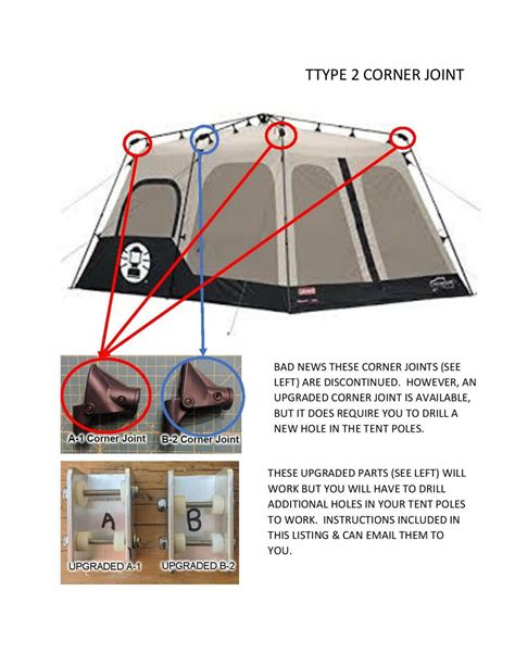 Coleman Instant Tent Spare Parts | Reviewmotors.co