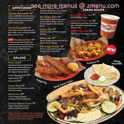 Menu at Valley Dairy Restaurant, Belle Vernon