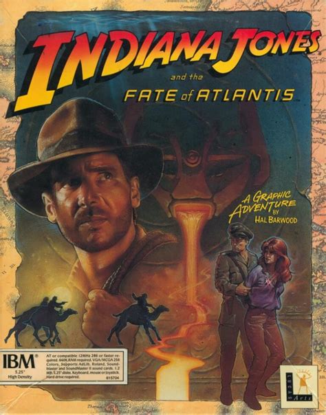 Indiana Jones and the Fate of Atlantis old DOS game - PC Games Archive