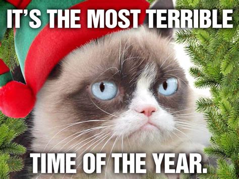 Merry Christmas Grumpy Cat Meme