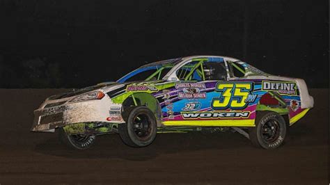 Woken wins IMCA Stock Car feature at Lincoln County - IMCA ...