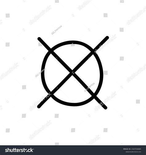 Do Not Dry Clean Symbol Doodle Stock Vector (Royalty Free) 2167556685 ...