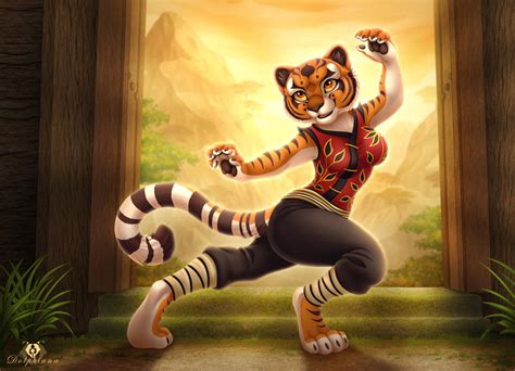 Kung Fu Tigress by DolphyDolphiana on DeviantArt